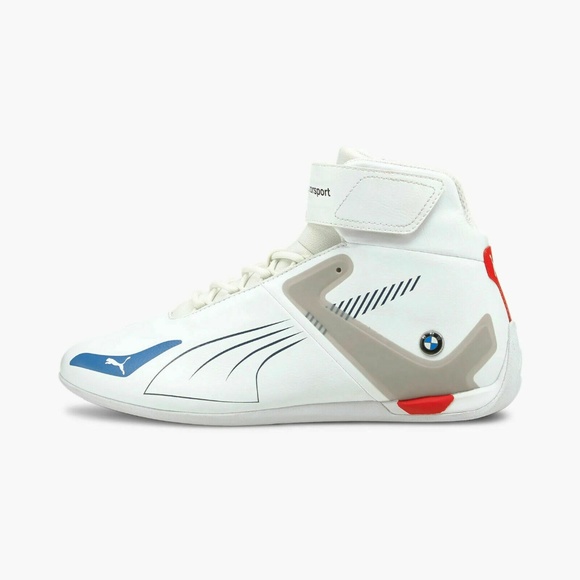 Puma BMW M Motorsport A3ROCAT Mens Shoes White Red 306870-01 NEW Sz 7 / WMNS 8.5 main image 6